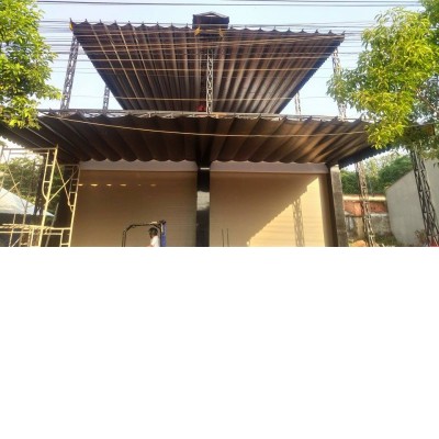 Mái xếp di động ban công MXPT-BC006
