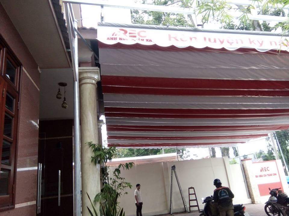 Mái xếp di động ban công MXPT-BC002 Mái xếp di động ban công MXPT-BC002