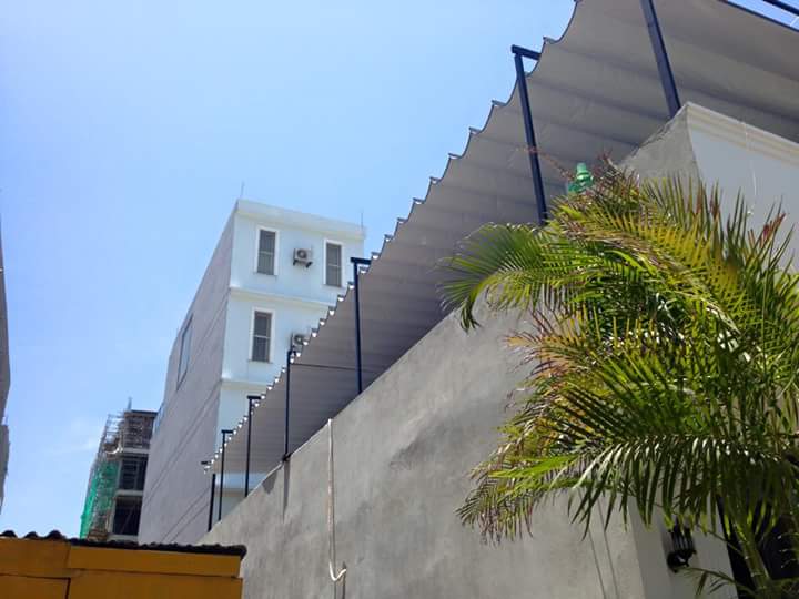 Mái xếp sân thượng MXSTPT054 Mái xếp sân thượng MXSTPT054