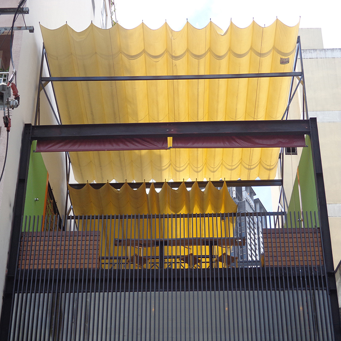 Mái xếp sân thượng MXSTPT056 Mái xếp sân thượng MXSTPT056